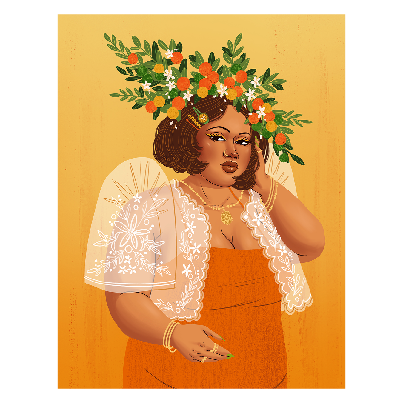 Calamansi Queen Print
