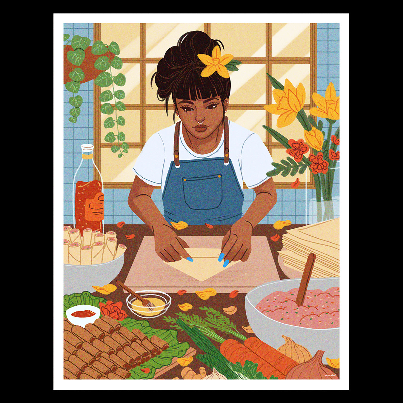 Lumpia Print