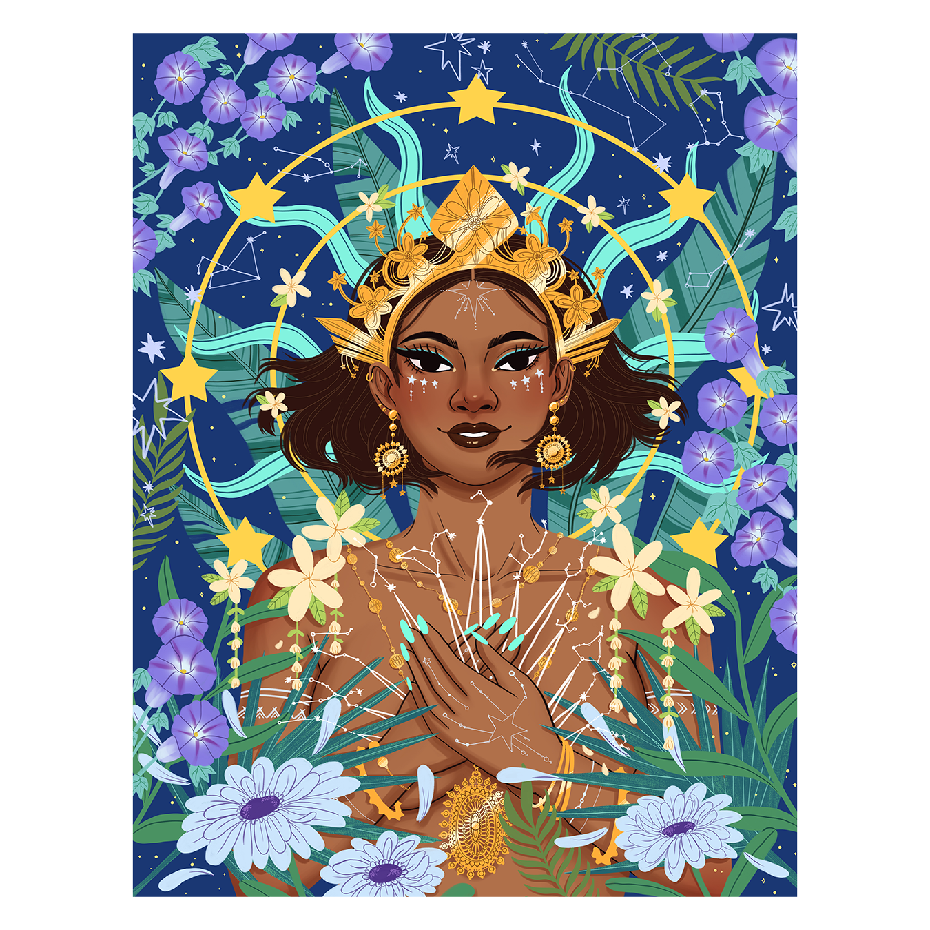 Tala, Goddess of the Stars Print
