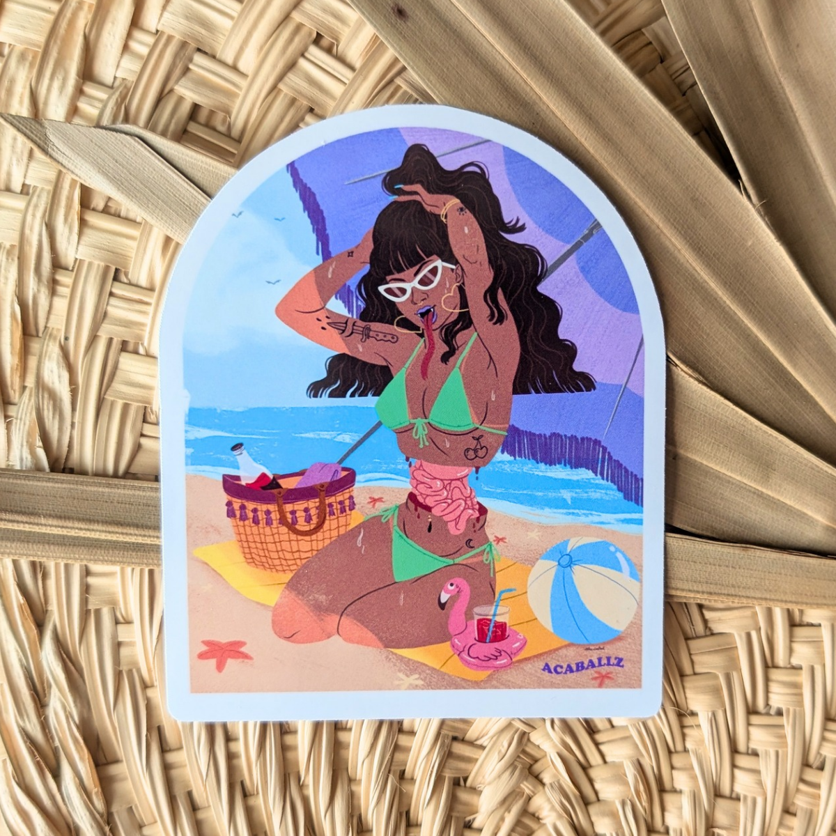 Aswang Summer Sticker