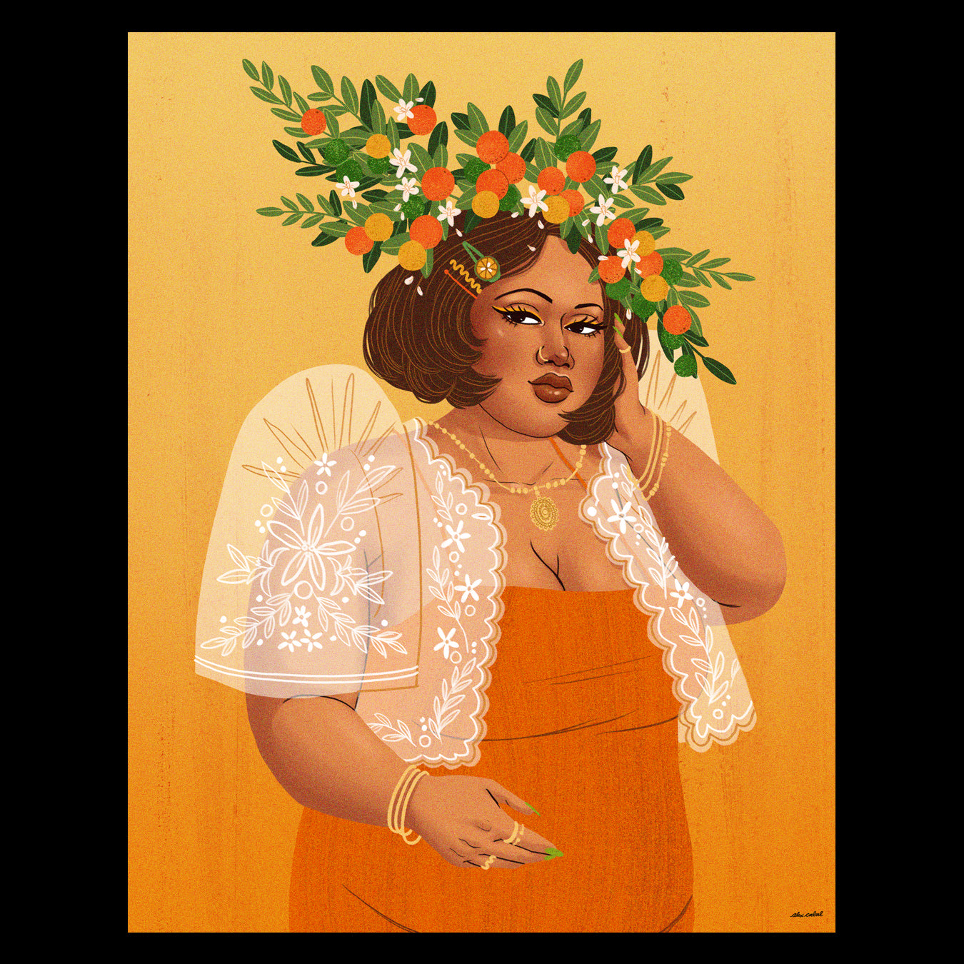Calamansi Queen Print
