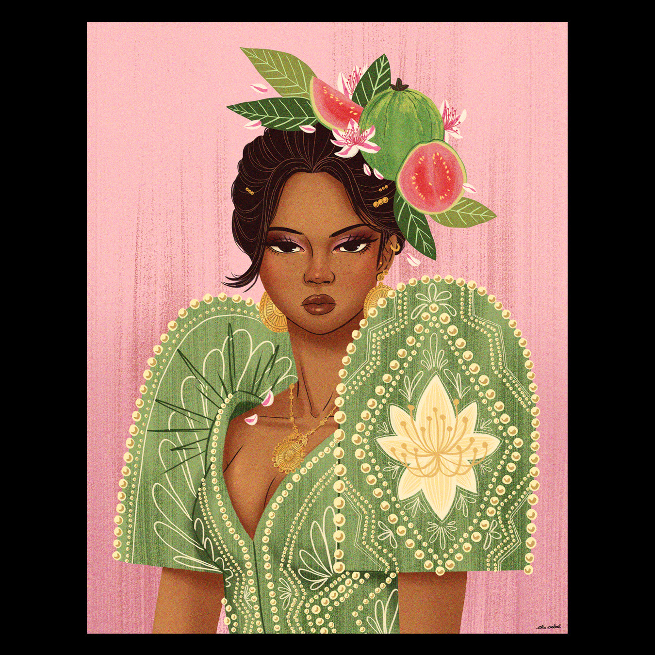 Guava Queen Print Acaballz