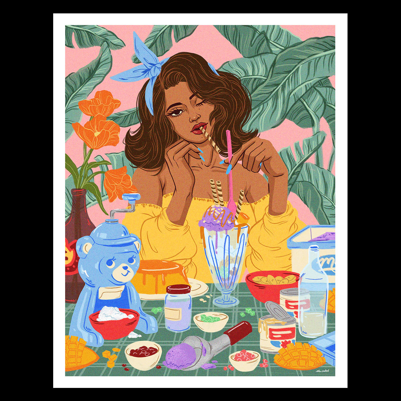 Halo-Halo Print