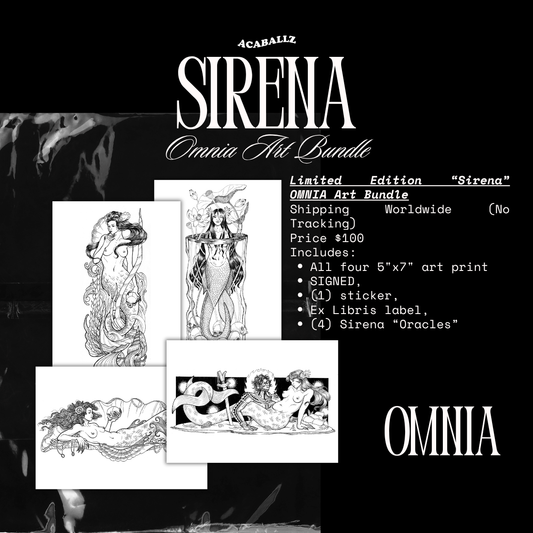OMNIA Sirena Art Bundle (ALL FOUR ART BUNDLE)