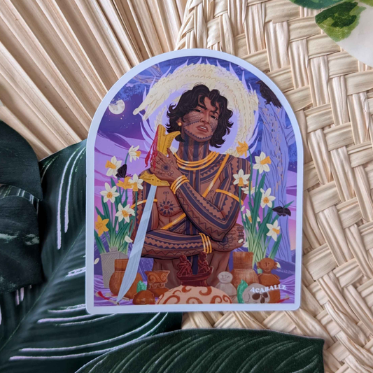 Sidapa God of Death Sticker