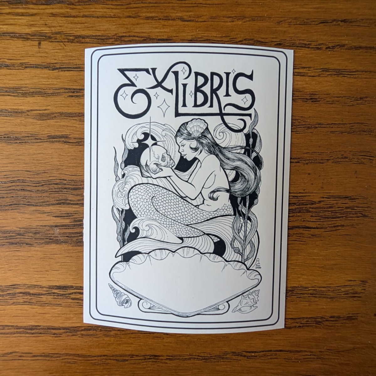 Sirena Bookplate Labels