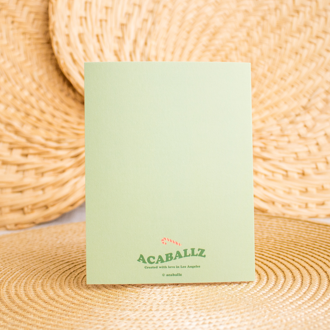 Plant Christmas Card