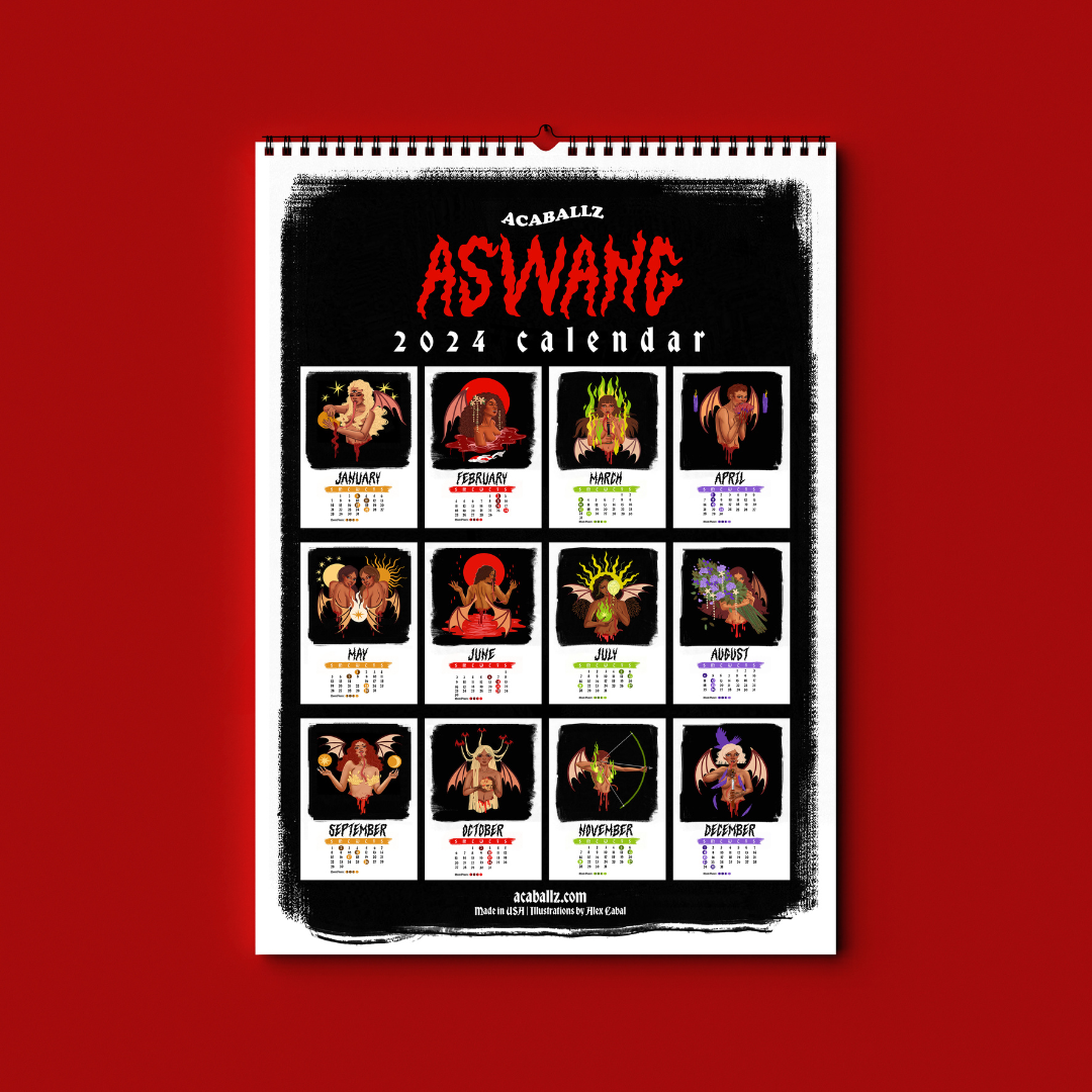 2024 Aswang Calendar