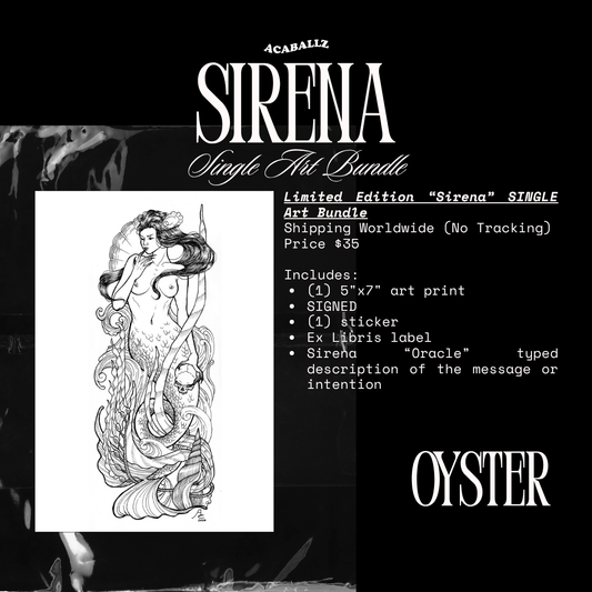 OYSTER Sirena Art Bundle (SINGLE BUNDLE)