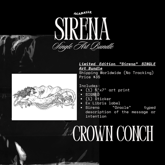 CROWN CONCH Sirena Art Bundle (SINGLE BUNDLE)