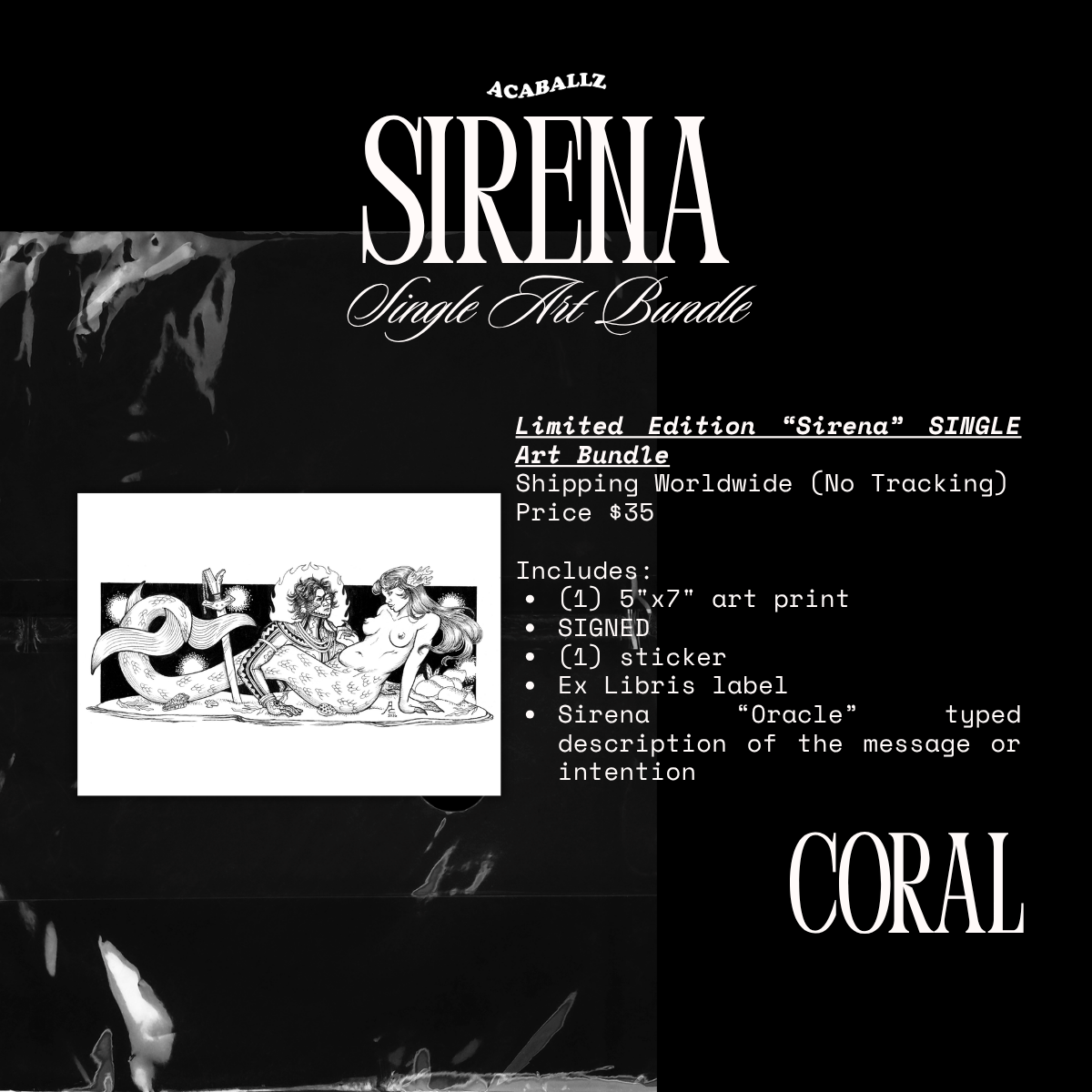 CORAL Sirena Art Bundle (SINGLE BUNDLE)