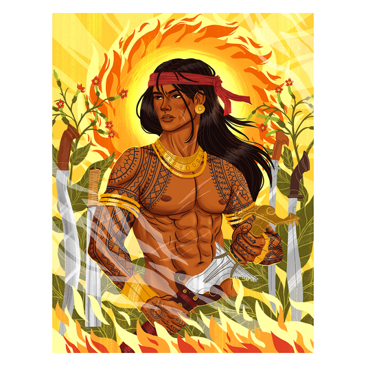 Apolaki, God of the Sun and War Print