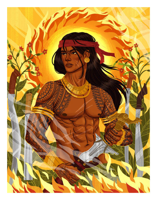 Apolaki, God of the Sun Print