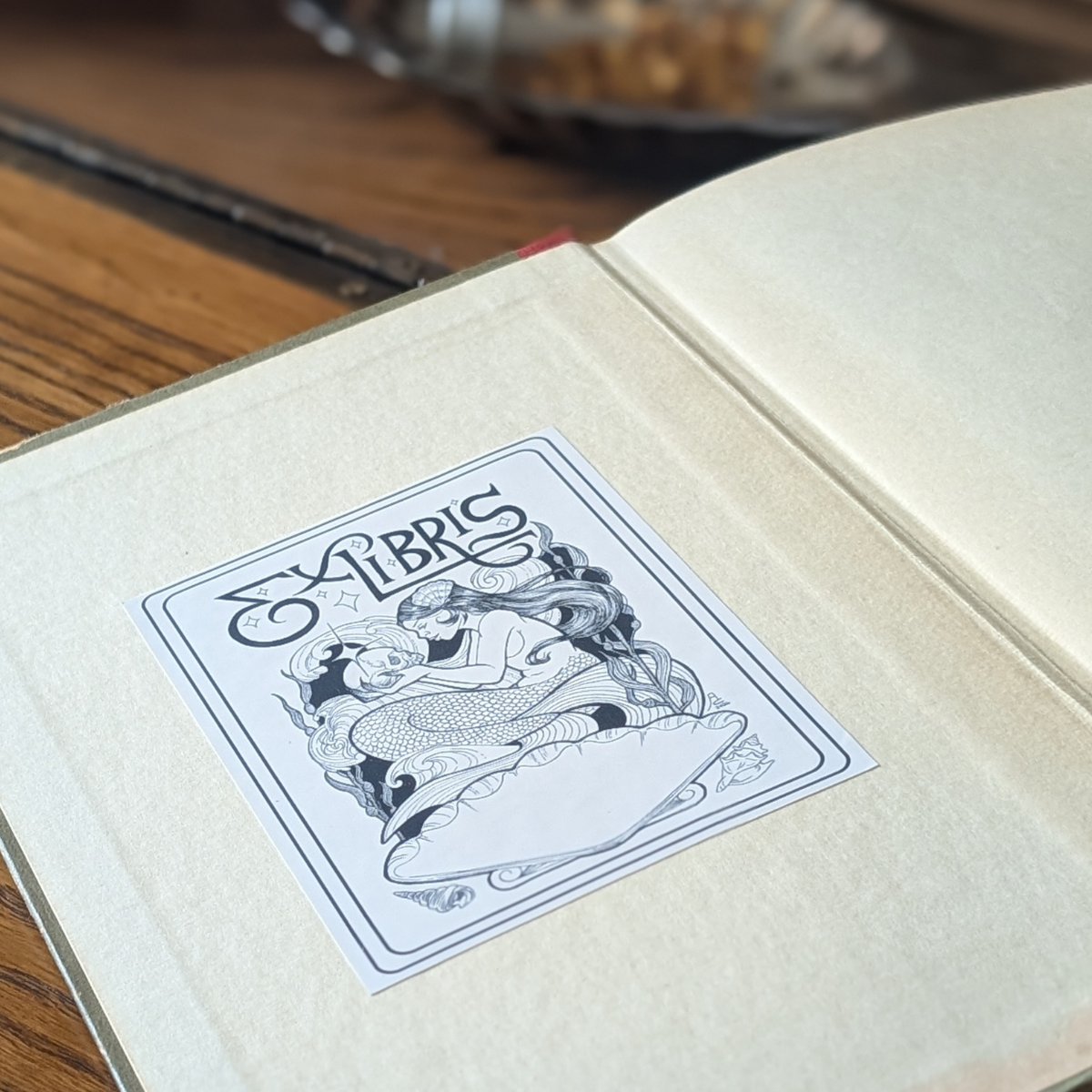 Sirena Bookplate Labels