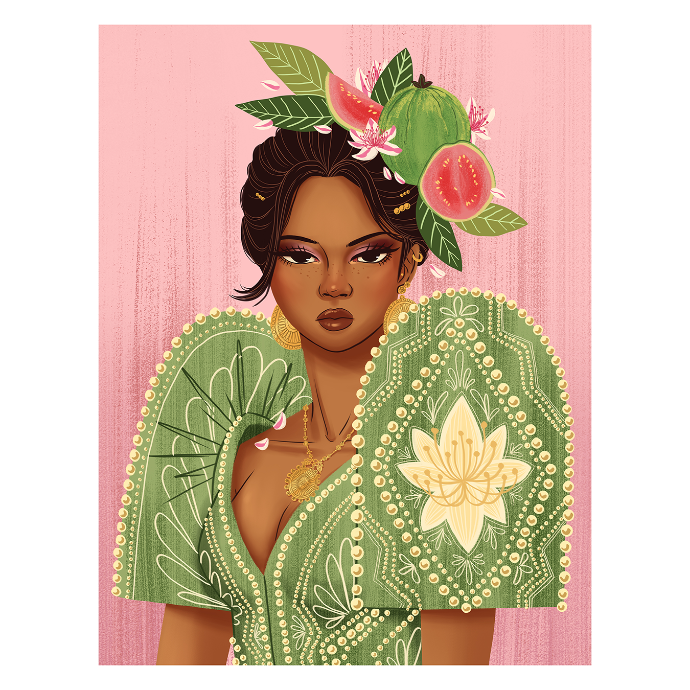 Guava Queen Print