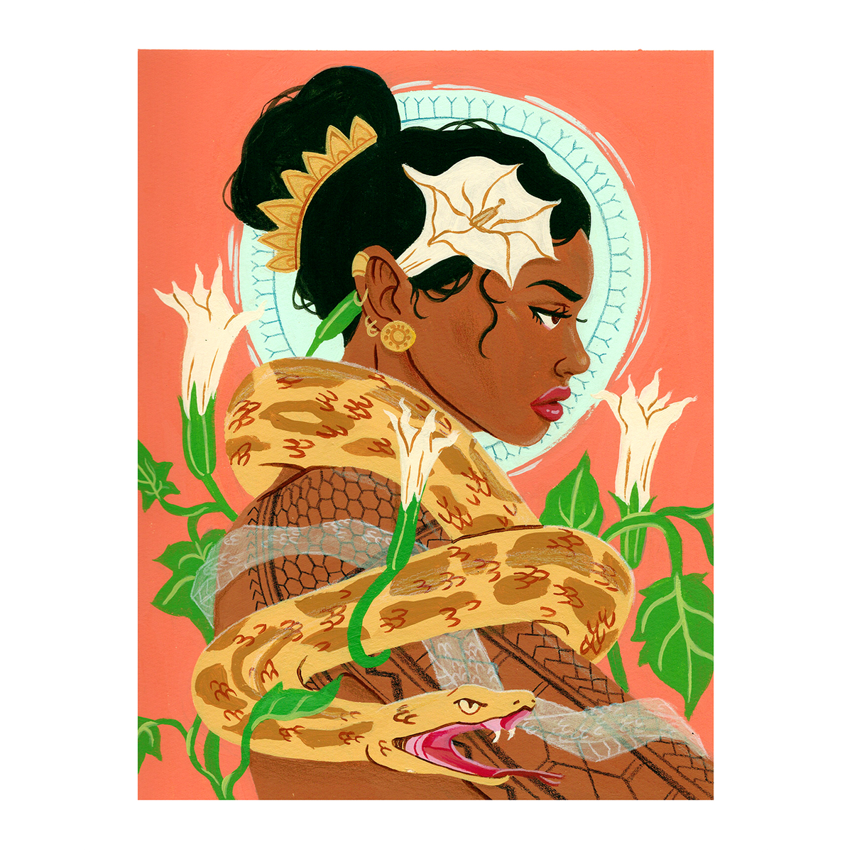Naguinid, Goddess of War and Poisons