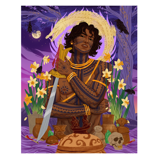 Sidapa, God of Death Print